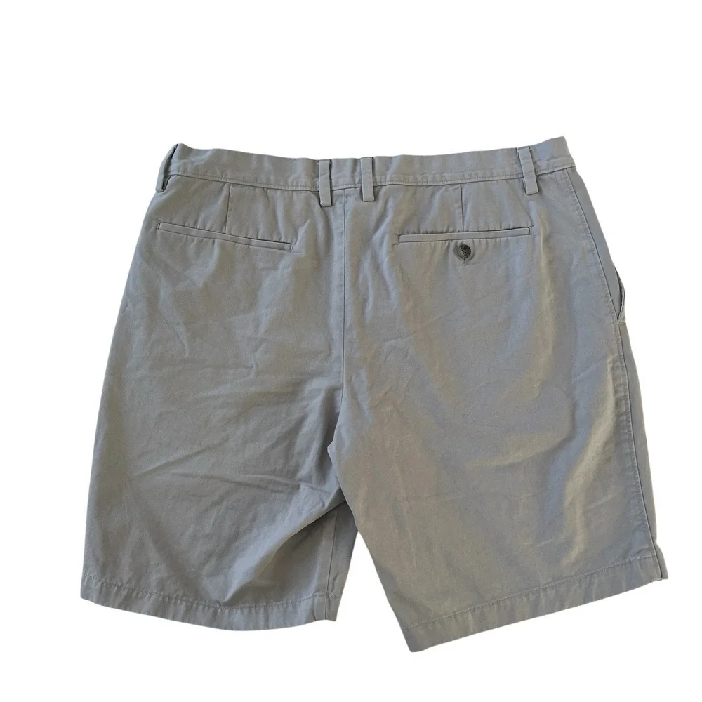 Banana Republic Size‎ 36 Aiden Short Gray Chino 100% Cotton Capsule Preppy